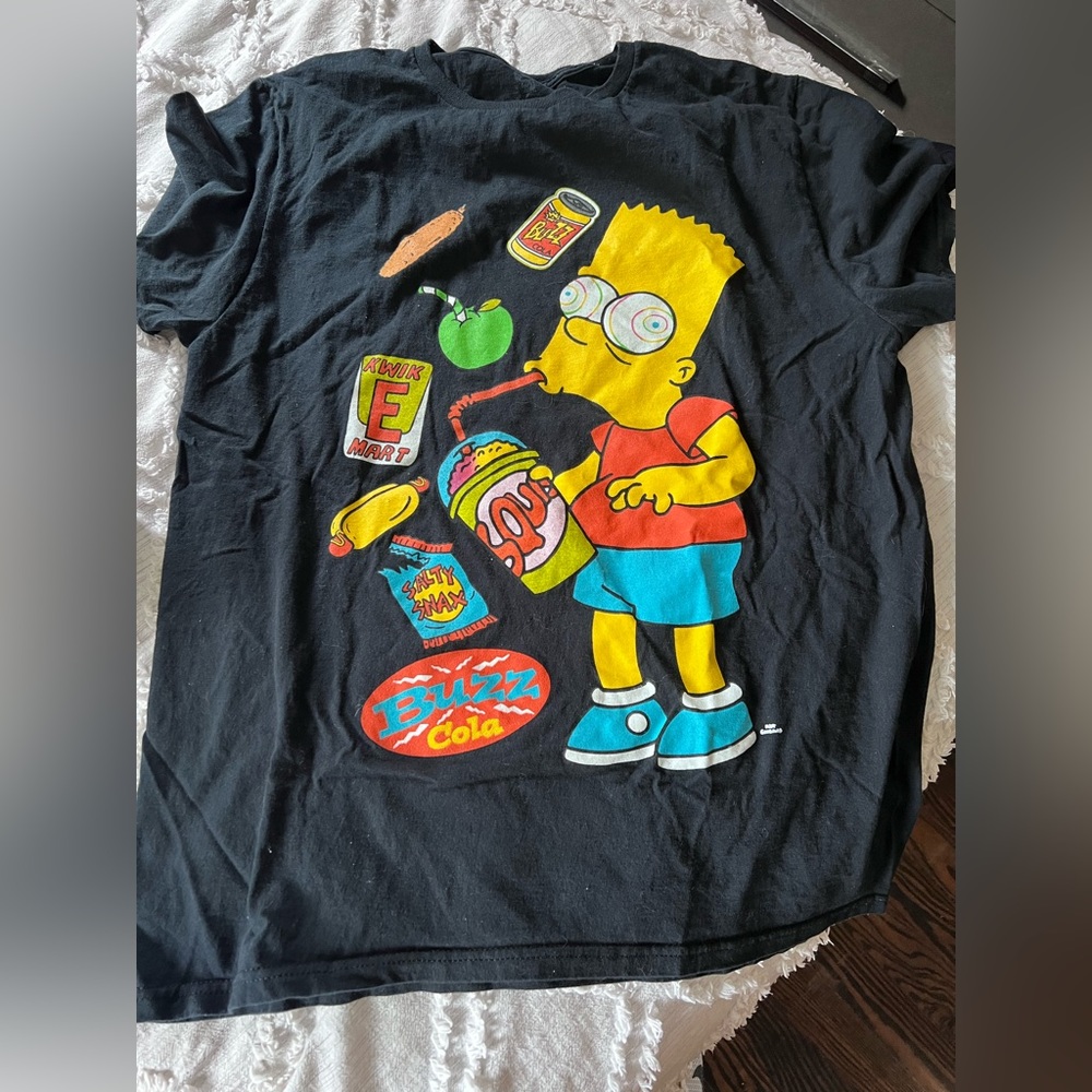 Bart Simpson shirts plus a guess shirt